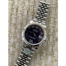 QP공장 롤렉스 데이저스트 31mm 여성용 시계 오베르진 다이얼 플루티드 베젤 쥬빌레 밴드 