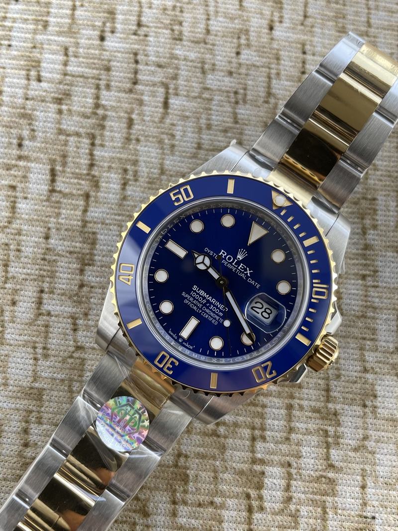 (텅스텐/정품무게동일)QP공장 롤렉스 서브마리너 41MM 청콤비