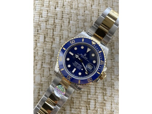 (텅스텐/정품무게동일)QP공장 롤렉스 서브마리너 41MM 청콤비