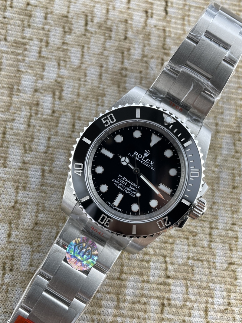QP공장 롤렉스 서브마리너 블랙 논데이트 40MM 단동3130