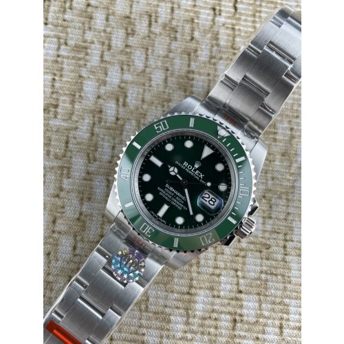 QP공장 롤렉스 서브마리너 그린데이트 헐크 40MM 단동3135